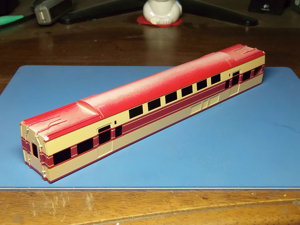ジャンク扱キット組 HO タニカワ 近鉄20100系 あおぞら号 4～6号車